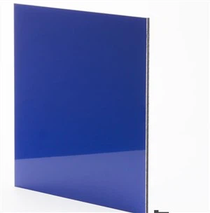 Poliészter építőipari faldekoráció anyag Alumínium kompozit panel