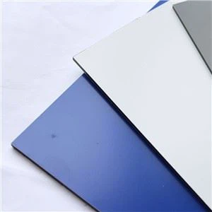 Acp Acm külső 1220 * 2440mm 4mm alumínium kompozit panelek